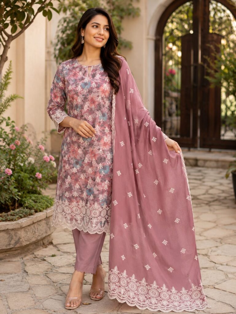Cotton Unstiched Suit
