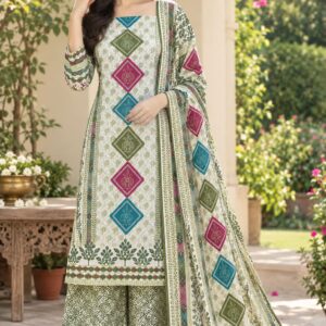 Cotton Unstiched Suit